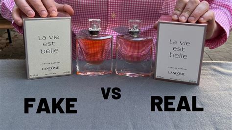 how to spot fake la vie est belle perfume|lancome la vie est belle fake.